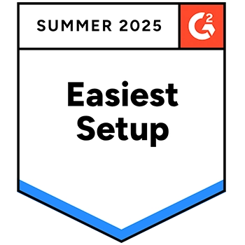 G2 summer 2025 Easiest Setup