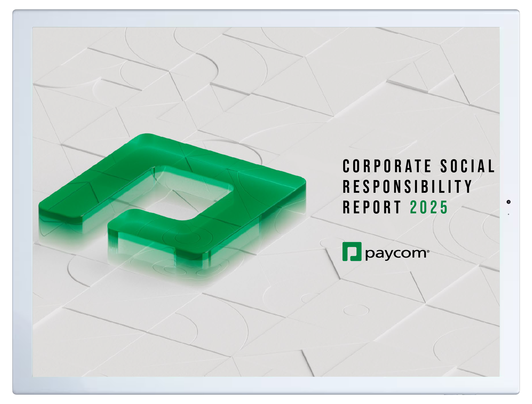 Corporate social responsibility report 2025