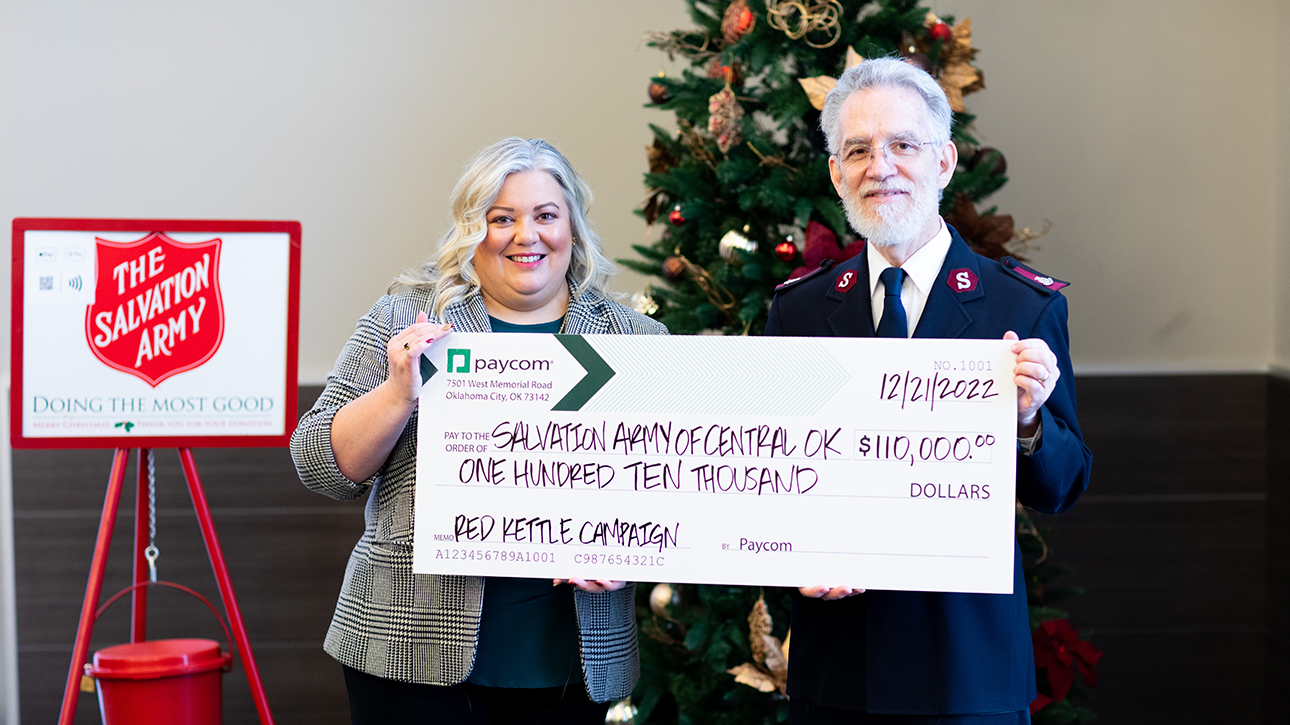 Paycom Continues Long-standing Partnership With The Salvation Army ...