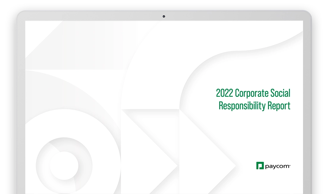 2022 Corporate Social Responsibility Report