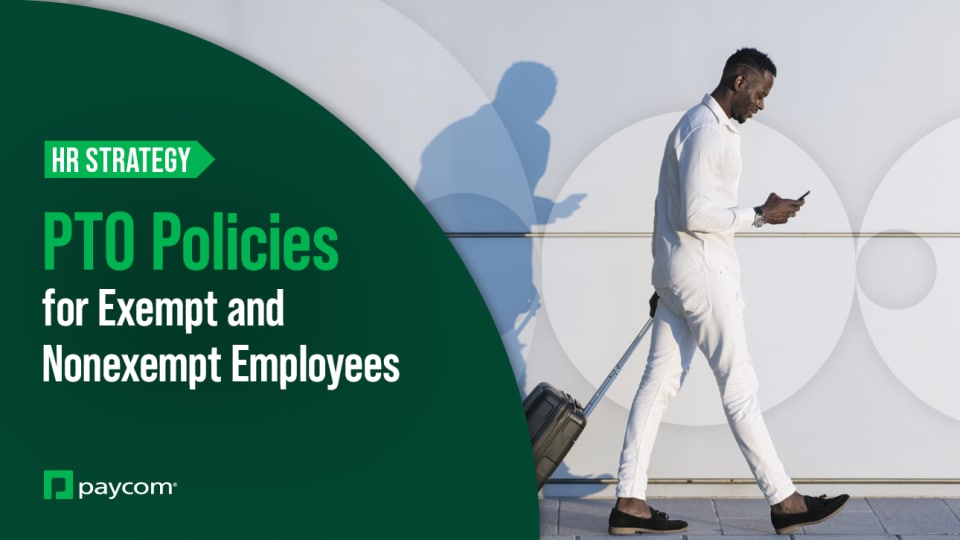 PTO Policies for Exempt Employees &amp; Nonexempt Employees | Paycom Blog