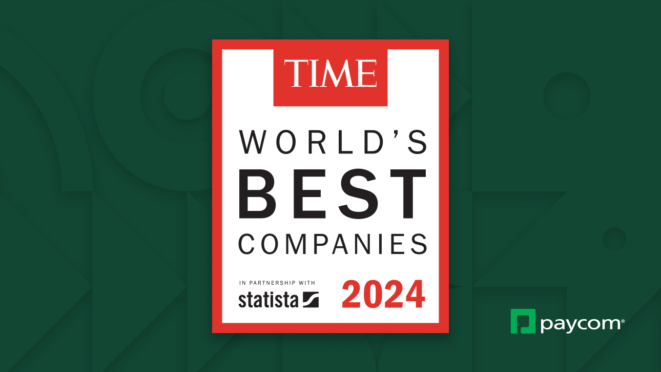 Paycom named one of world's best companies by TIME   Paycom Blog