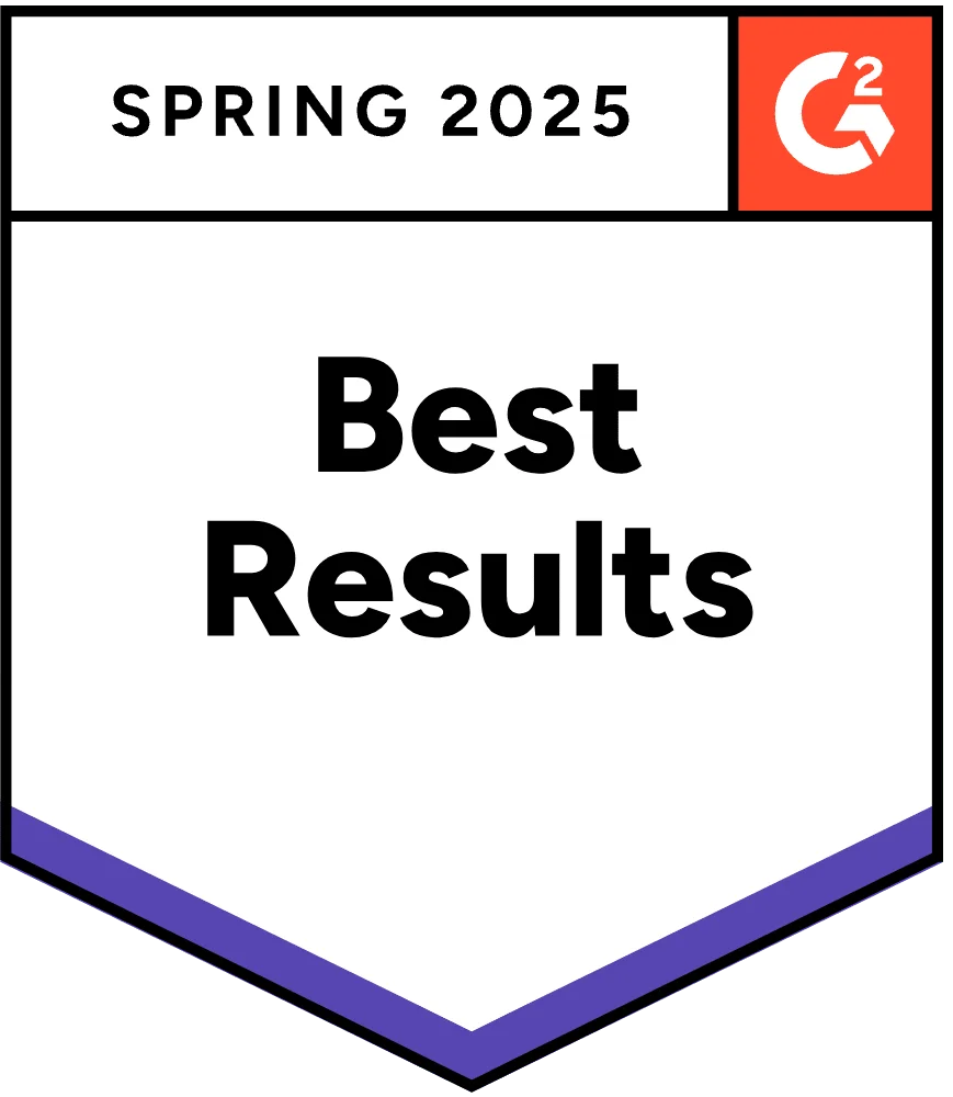 G2 Spring 2025 Best Results