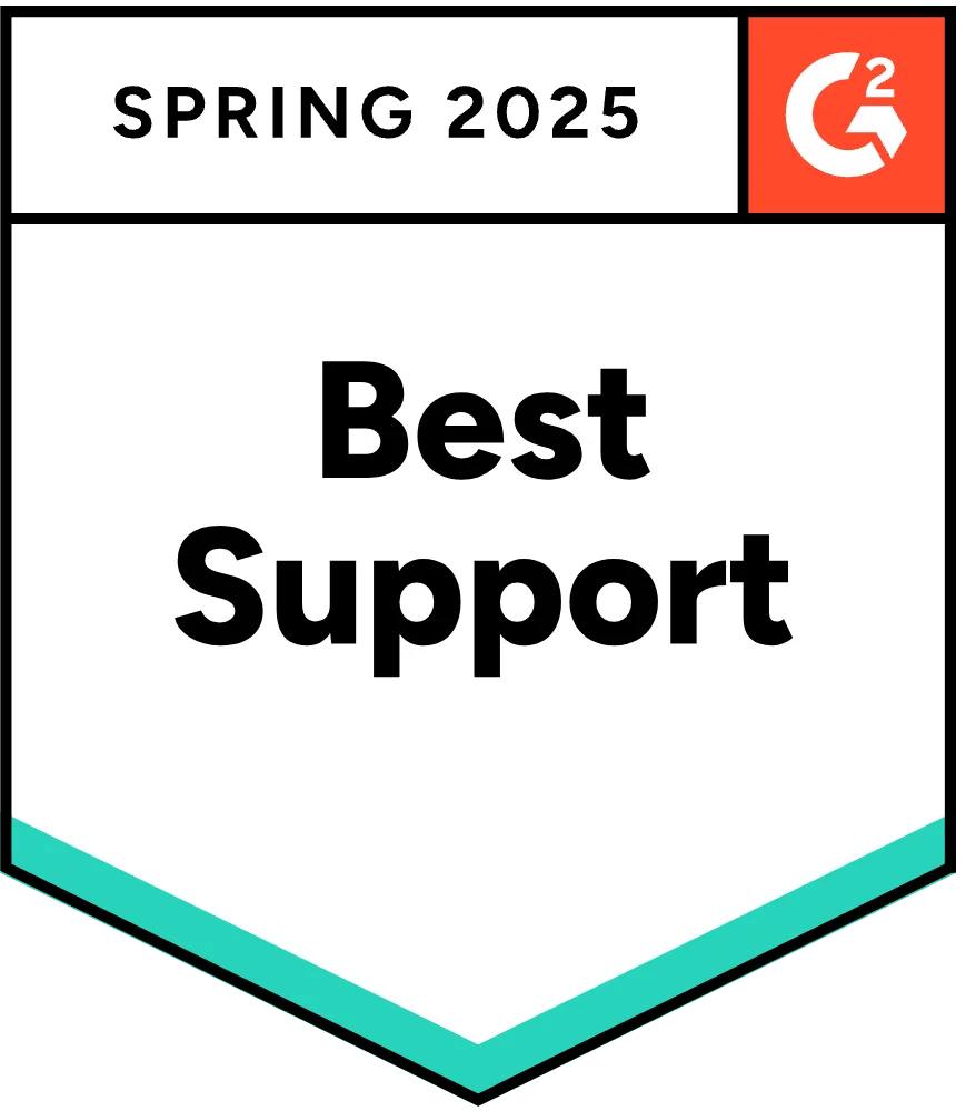 G2 Spring 2025 Best Support