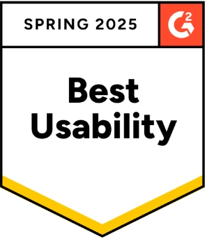 G2 Spring 2025 Best Usability