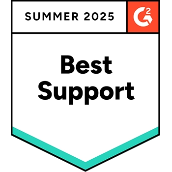 G2 Best Support Summer 2025
