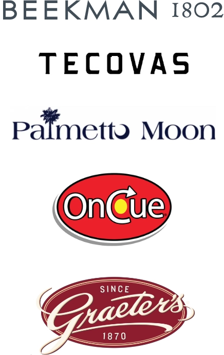 Beekman 1802, Tecovas, Palmetto Moon, Oncue, Graeter's