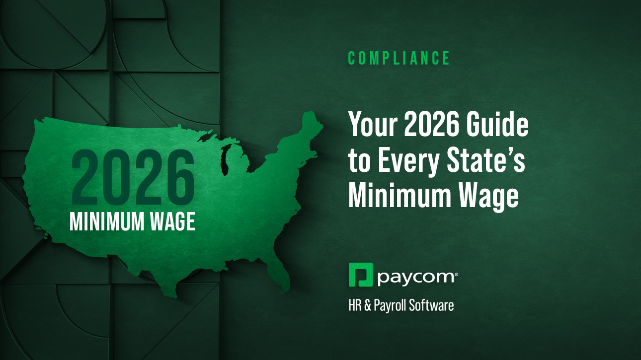 Minimum Wage Rate in the US by State (2026) | Paycom