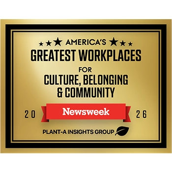 Newsweek's America's greatest workplaces for culture belonging and community