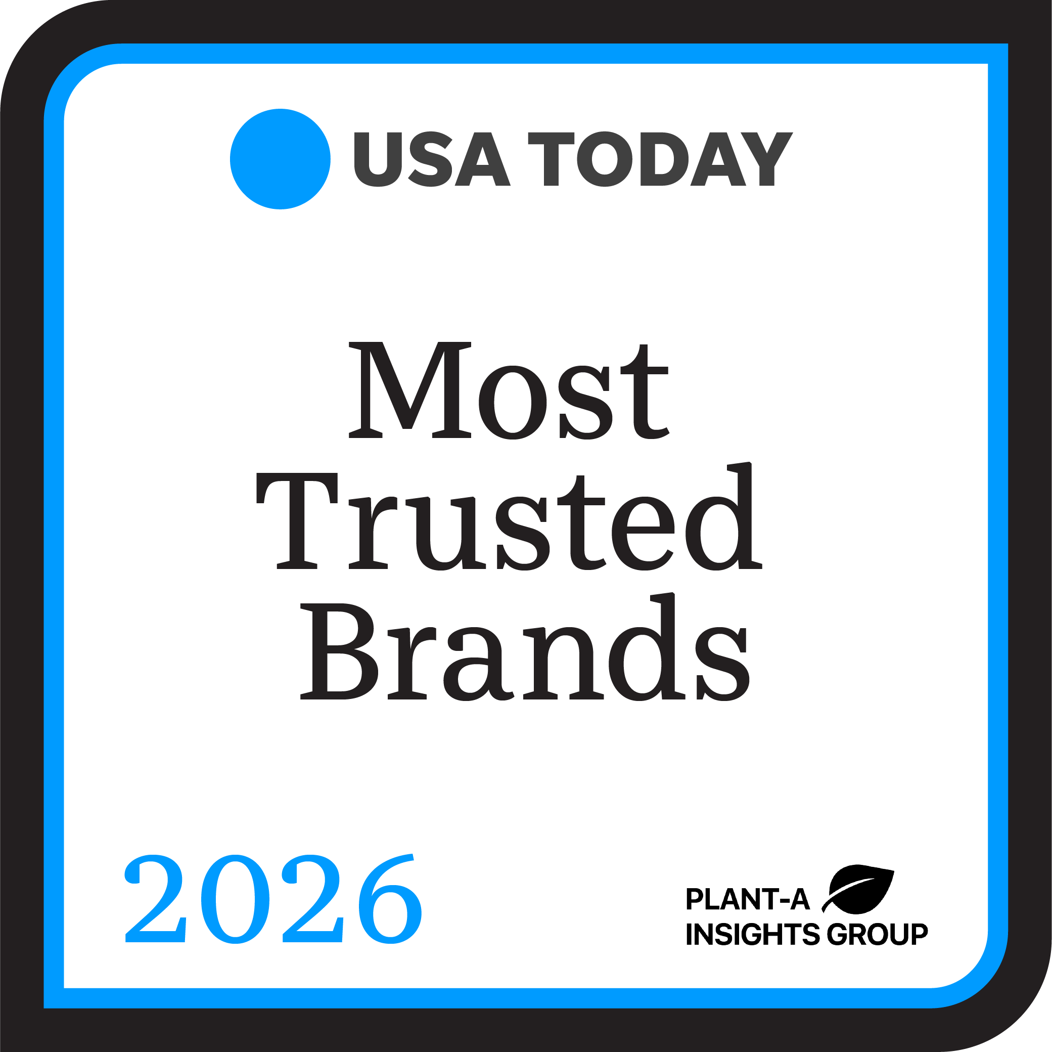 USA Today- Most Trusted Brands 2026