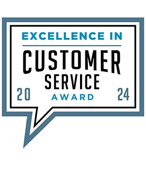 Paycom won an Excellence in Customer Service Award 2024