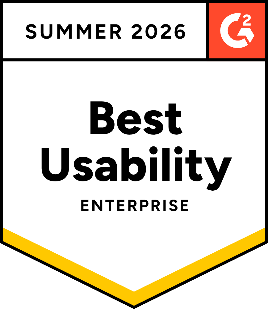 G2 Best Usability Summer 2026