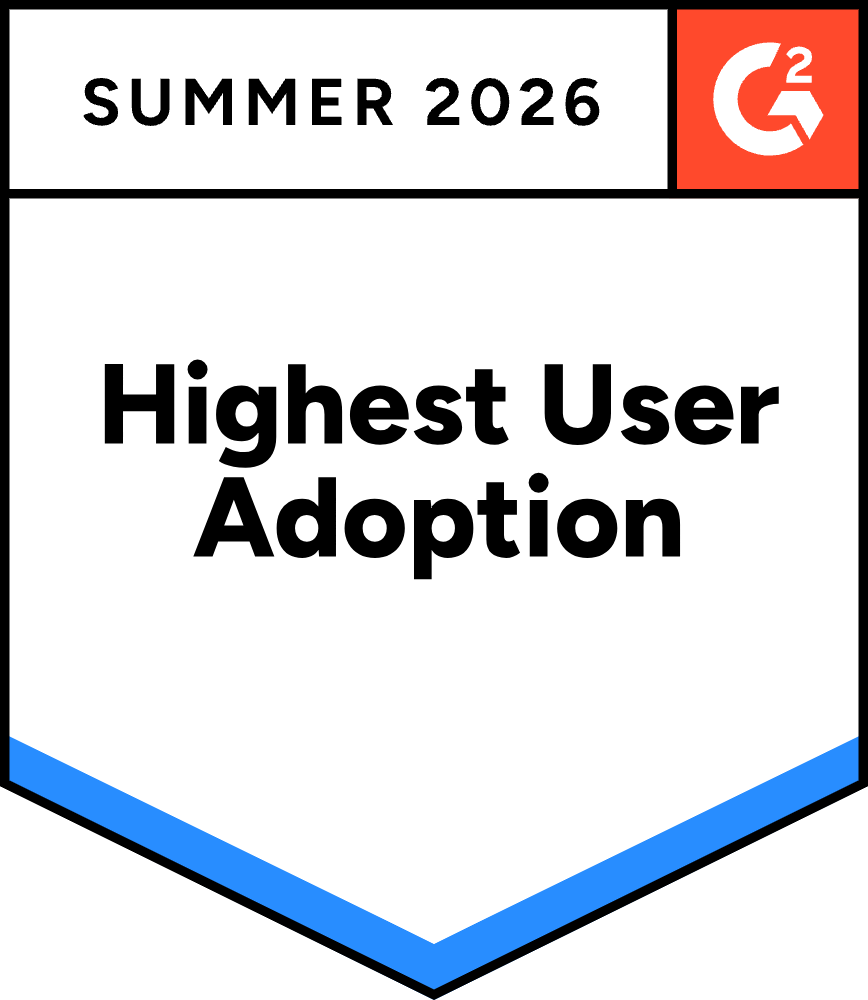 G2 highest user adoption summer 2026