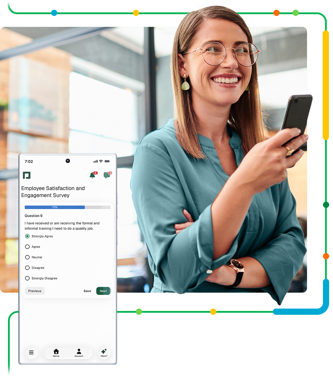 paycom surveys showing how it works