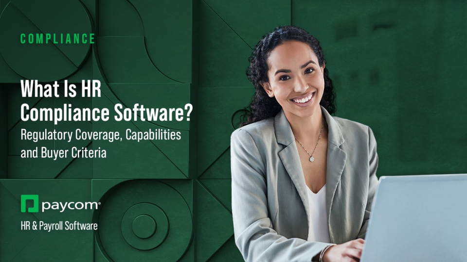What Is HR Compliance Software? Key Capabilities | Paycom